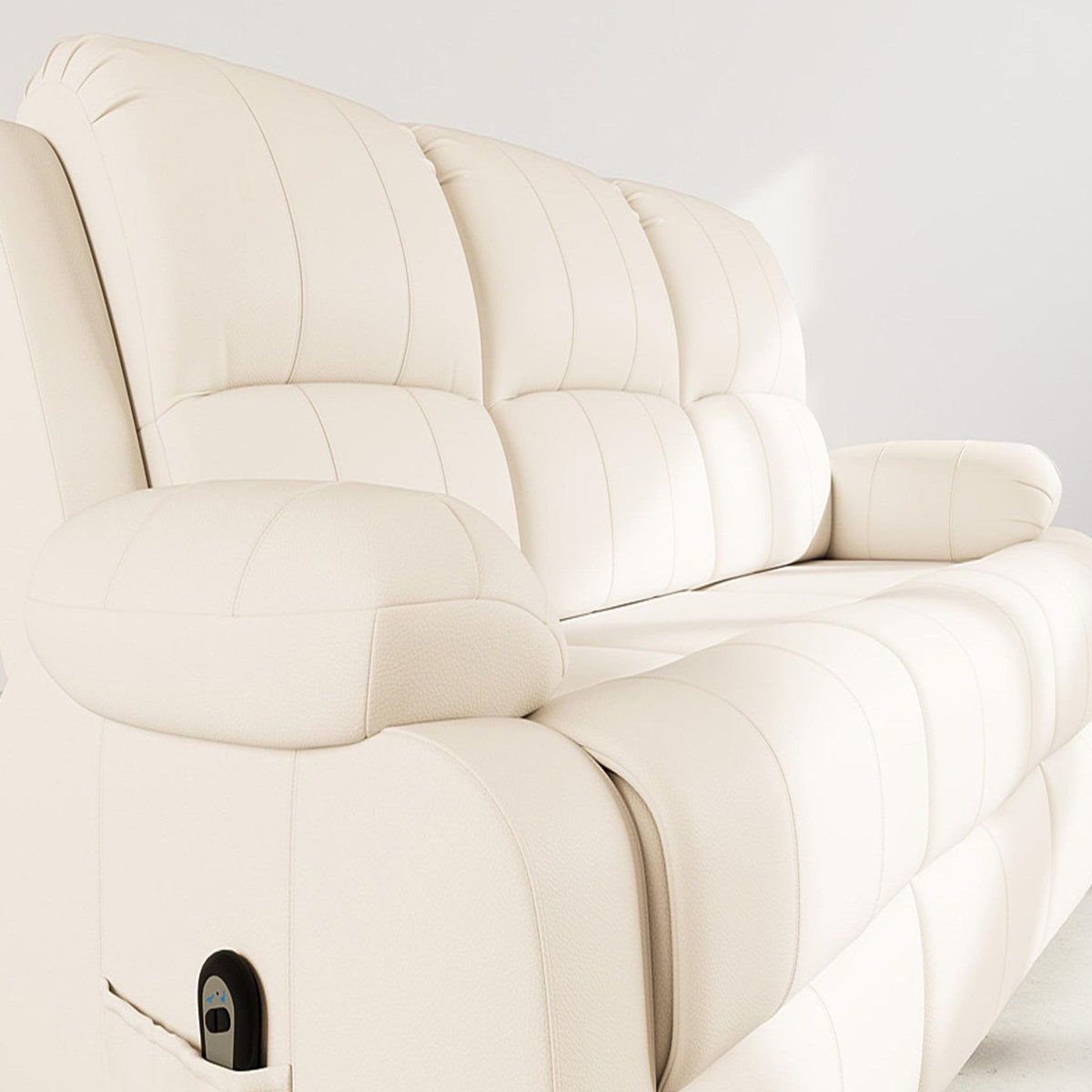 BEST MOBILIER Armand - canapé 3 places relax électrique en simili