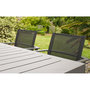 Voir la diapositive 3 : Paris Prix Lot de 2 Fauteuils de Jardin Empilables  Miami  84cm Gris Anthracite