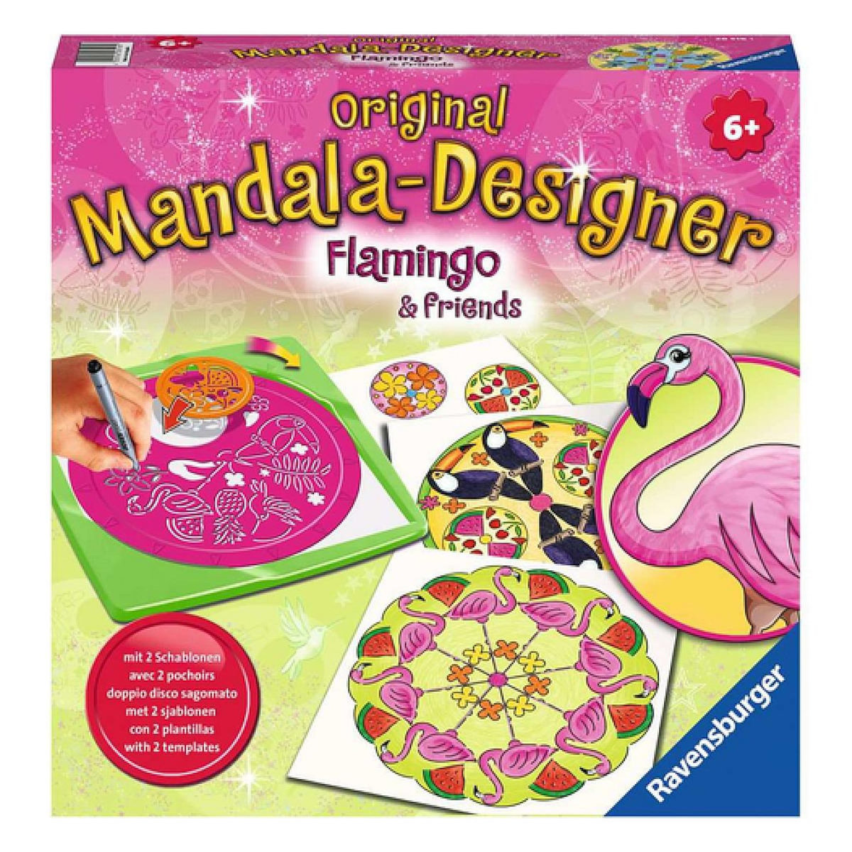RAVENSBURGER Mandala - midi - Flamingo