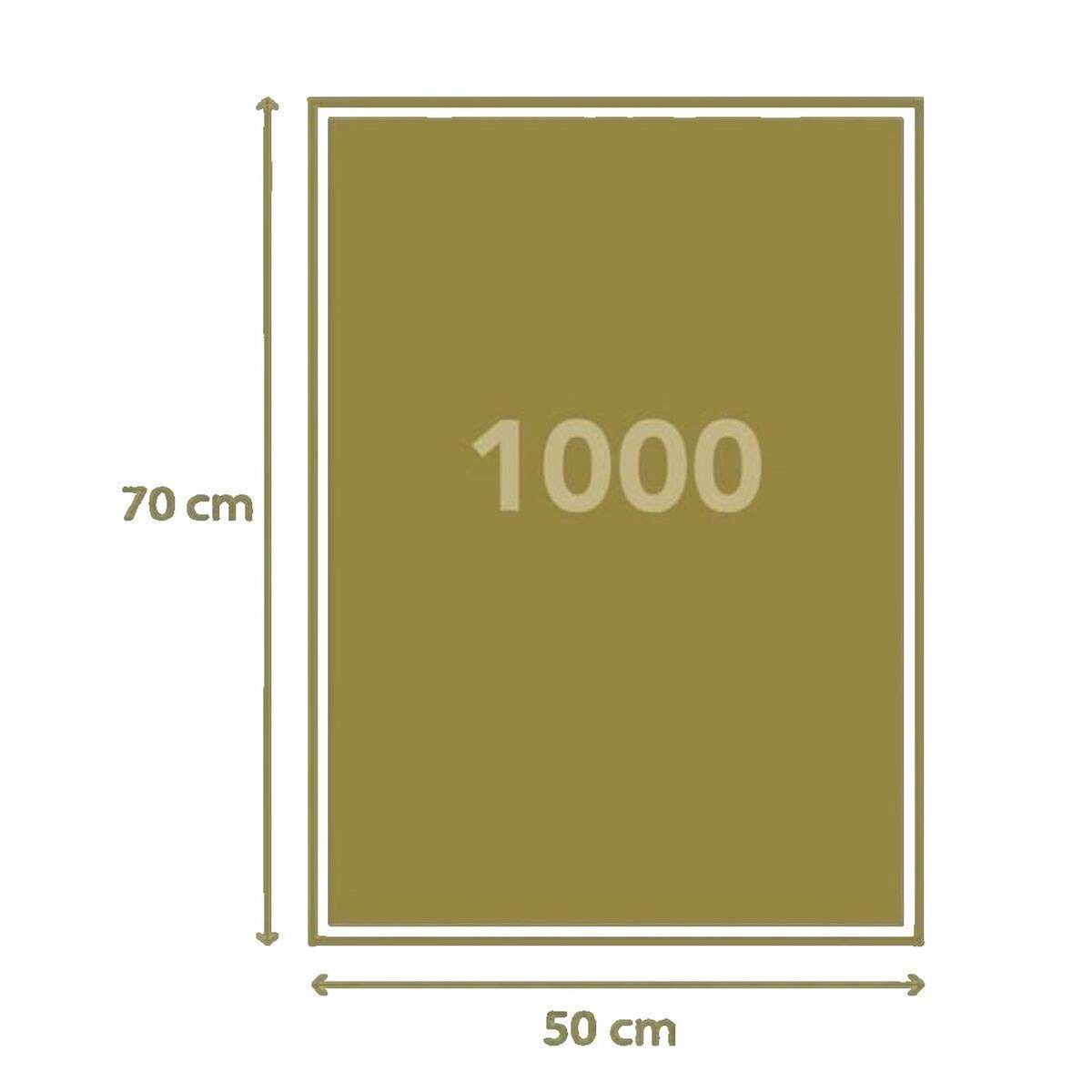 CLEMENTONI Puzzle classique Clementoni More is more - Fashion & Design 1000 pièces