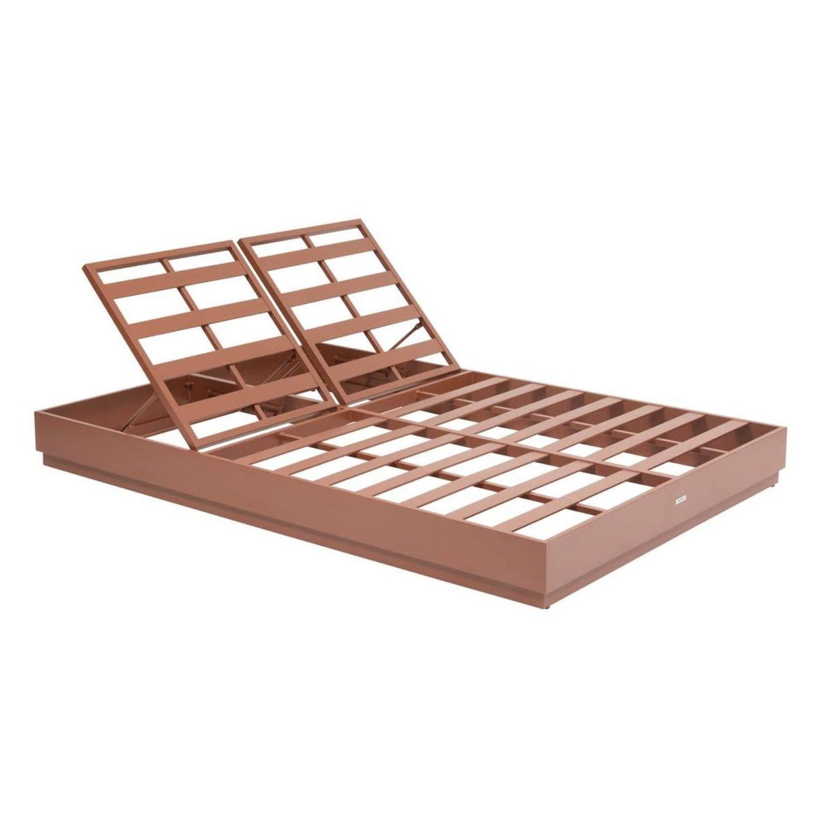 HESPERIDE Lit de piscine en aluminium 2 places ALLURE