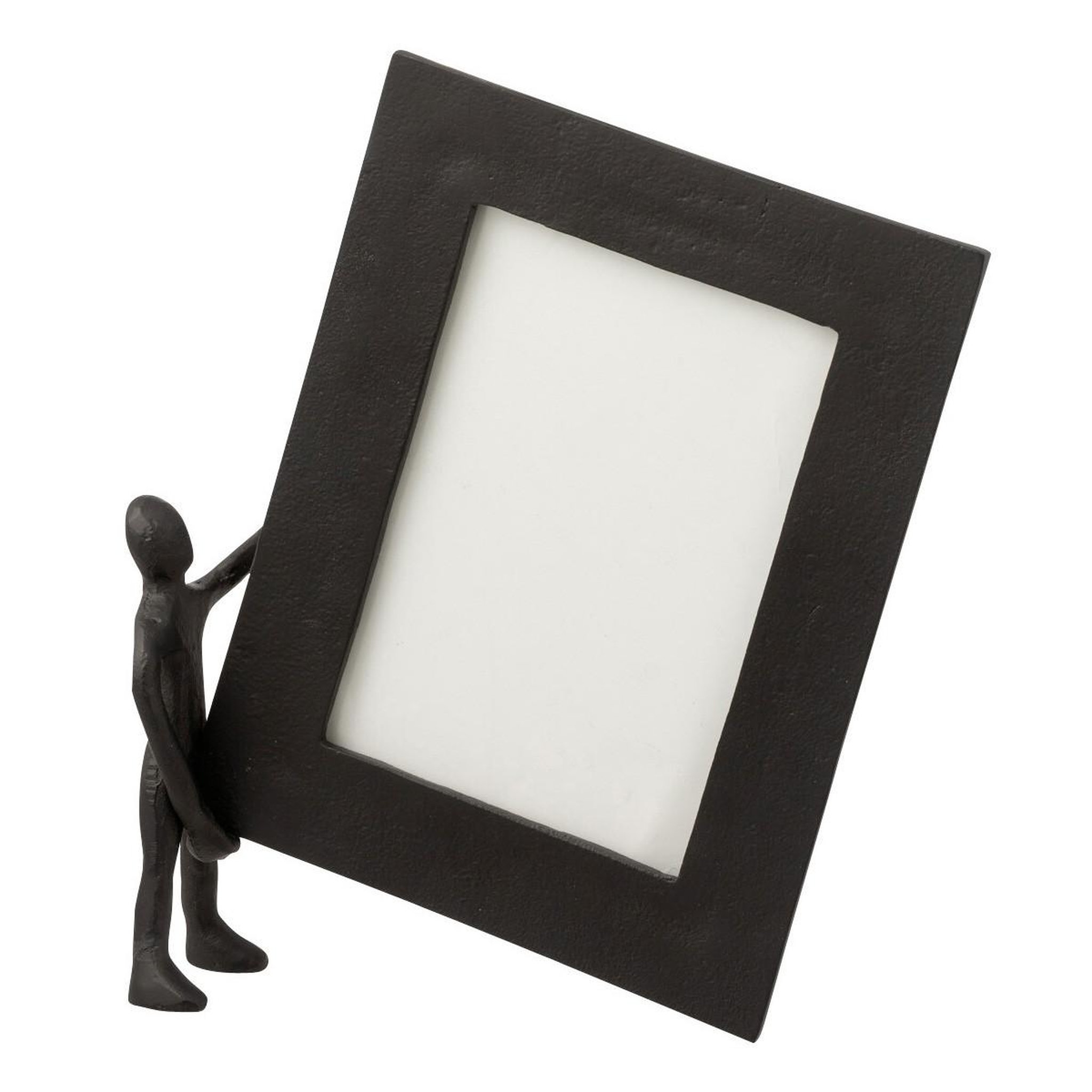 Voir la diapositive 1 : J-LINE Cadre déco  personnage  13x18cm noir