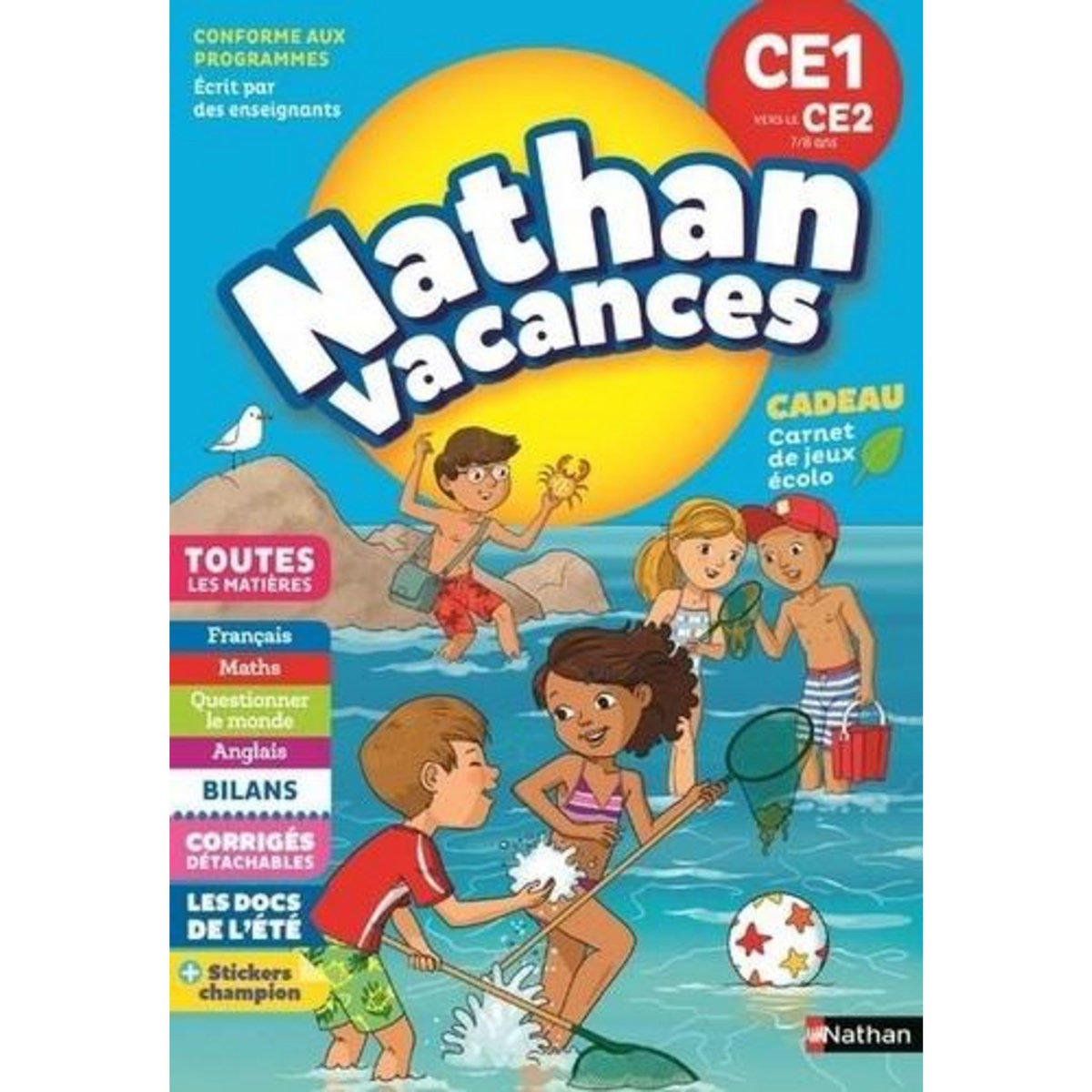 NATHAN VACANCES DU CE1 VERS LE CE2 7/8 ANS. EDITION 2018, Colin Pierre