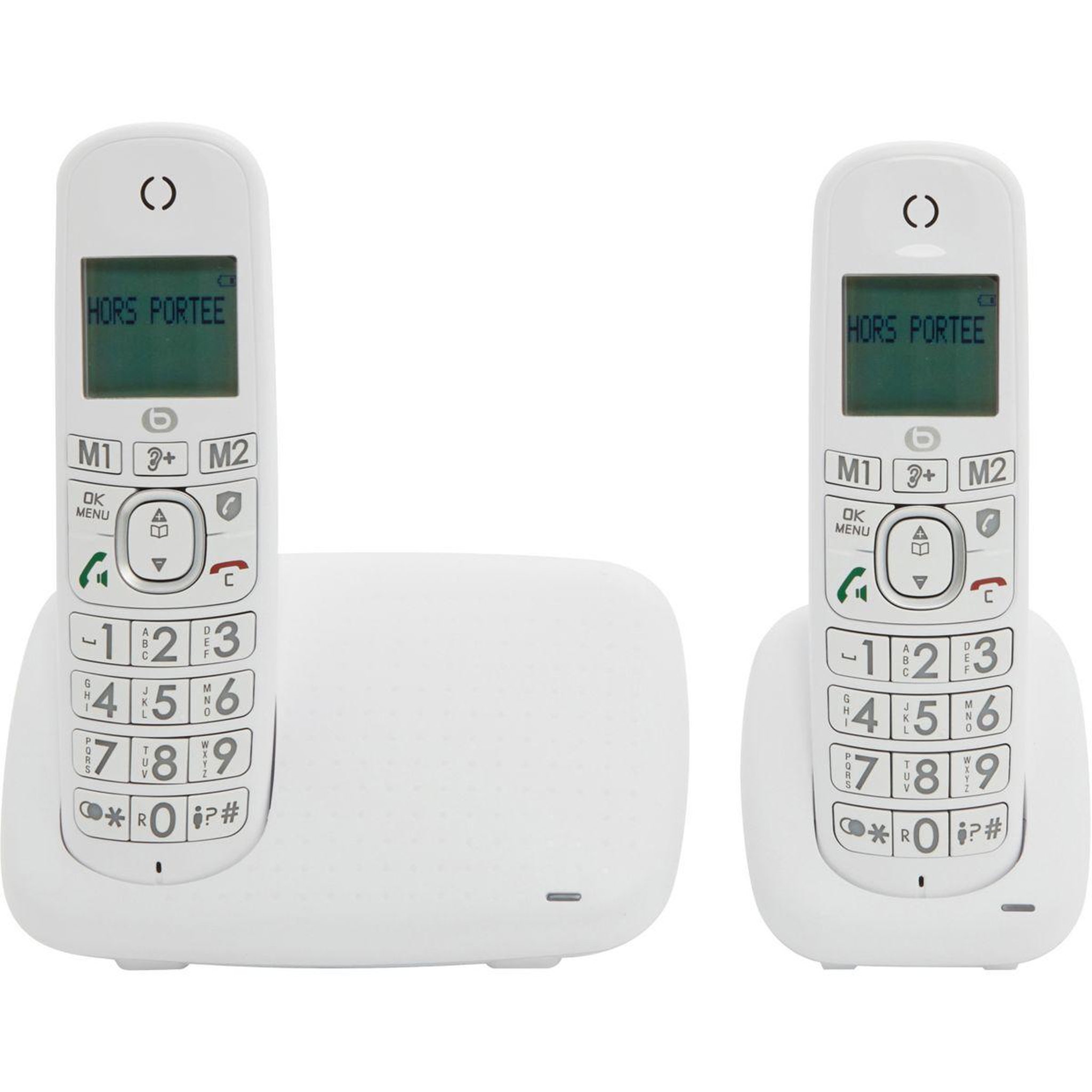 Voir la diapositive 2 : ESSENTIEL B Téléphone sans fil EB_TS-12-SF
