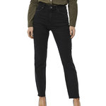 Vero Moda Jean Taille Haute Noir Femme Vero Moda Cut 10247008. Coloris disponibles : Noir