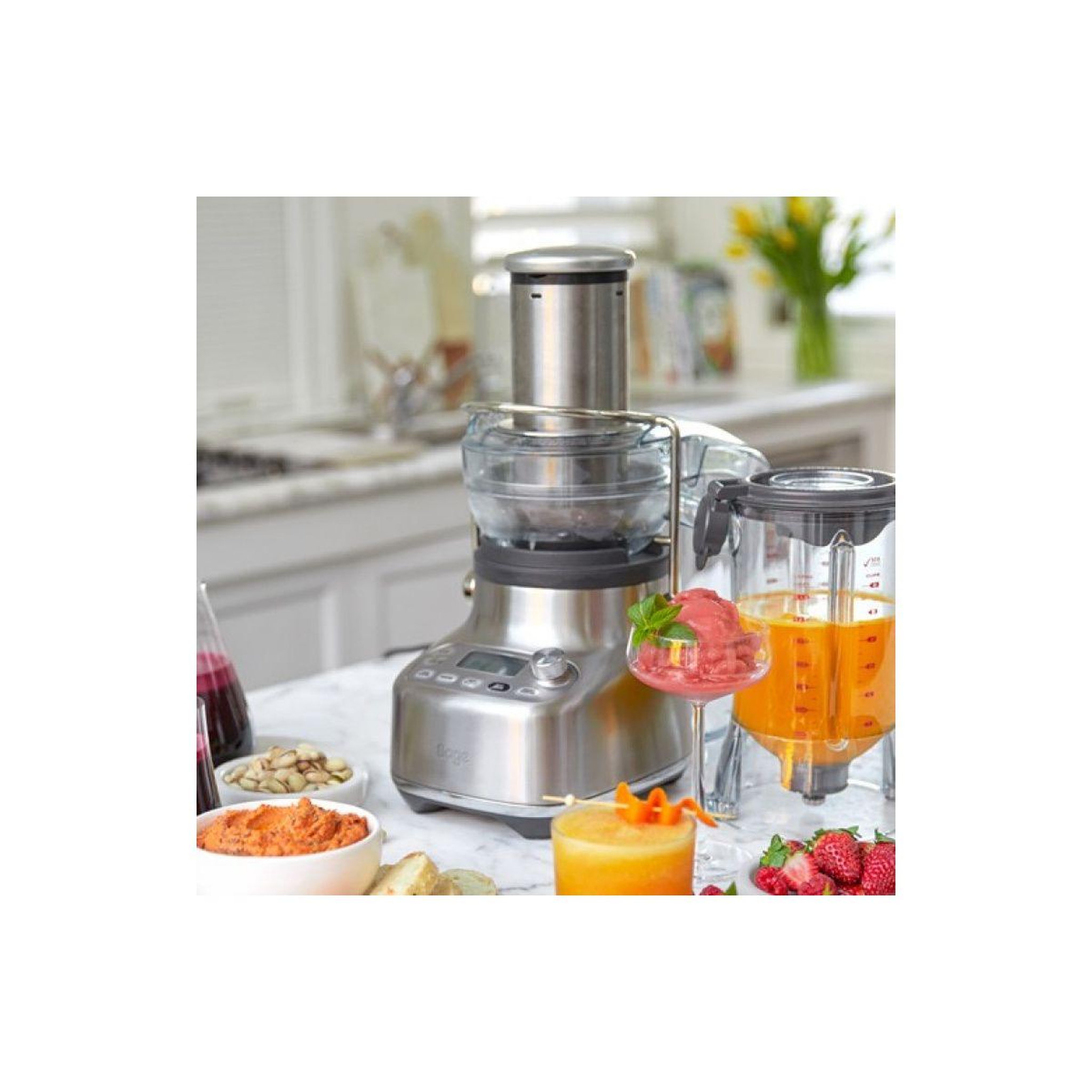 Voir la diapositive 5 : SAGE APPLIANCES Extracteur de jus 3x bluicer pro