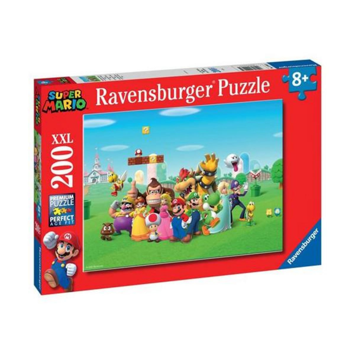 RAVENSBURGER Puzzle 200 pièces XXL Ravensburger Les aventures de Super Mario