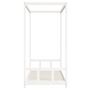 Voir la diapositive 5 : VIDAXL Cadre de lit pour enfants blanc 90x200 cm bois de pin massif