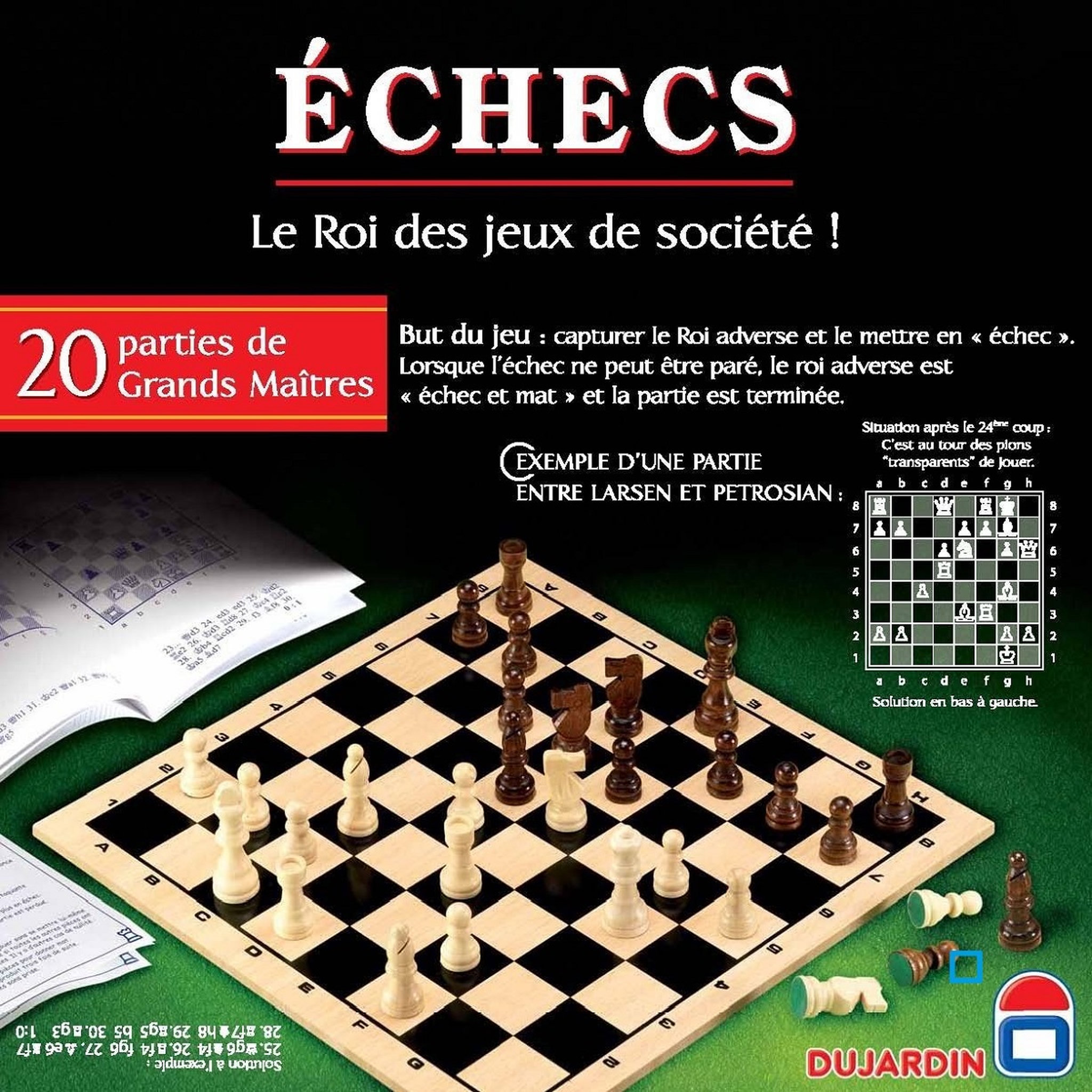 Voir la diapositive 1 : DUJARDIN Jeu d'échecs