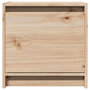 Voir la diapositive 4 : VIDAXL Table de chevet 40x30,5x40 cm bois de pin massif