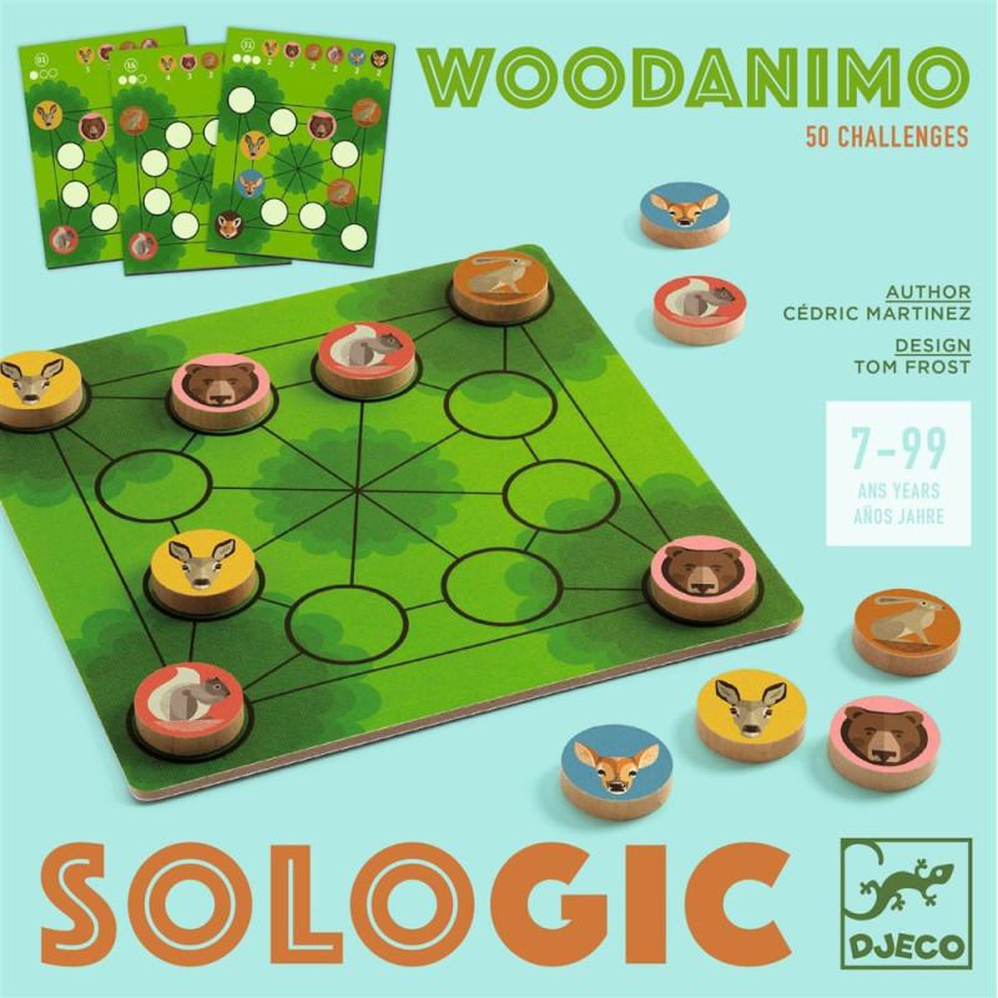 Djeco Casse tête Djeco Woodanimo