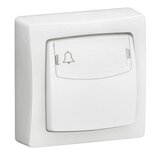 Legrand Poussoir porte étiquette 6A pour appareillage saillie complet 250 V avec borne automatique LEGRAND 086009L