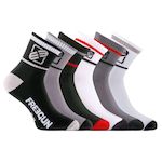FREEGUN Lot de 6 Paires de Chaussettes Socquettes homme assorties. Coloris disponibles : Gris
