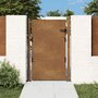 Voir la diapositive 1 : VIDAXL Portail de jardin 105x130 cm acier corten