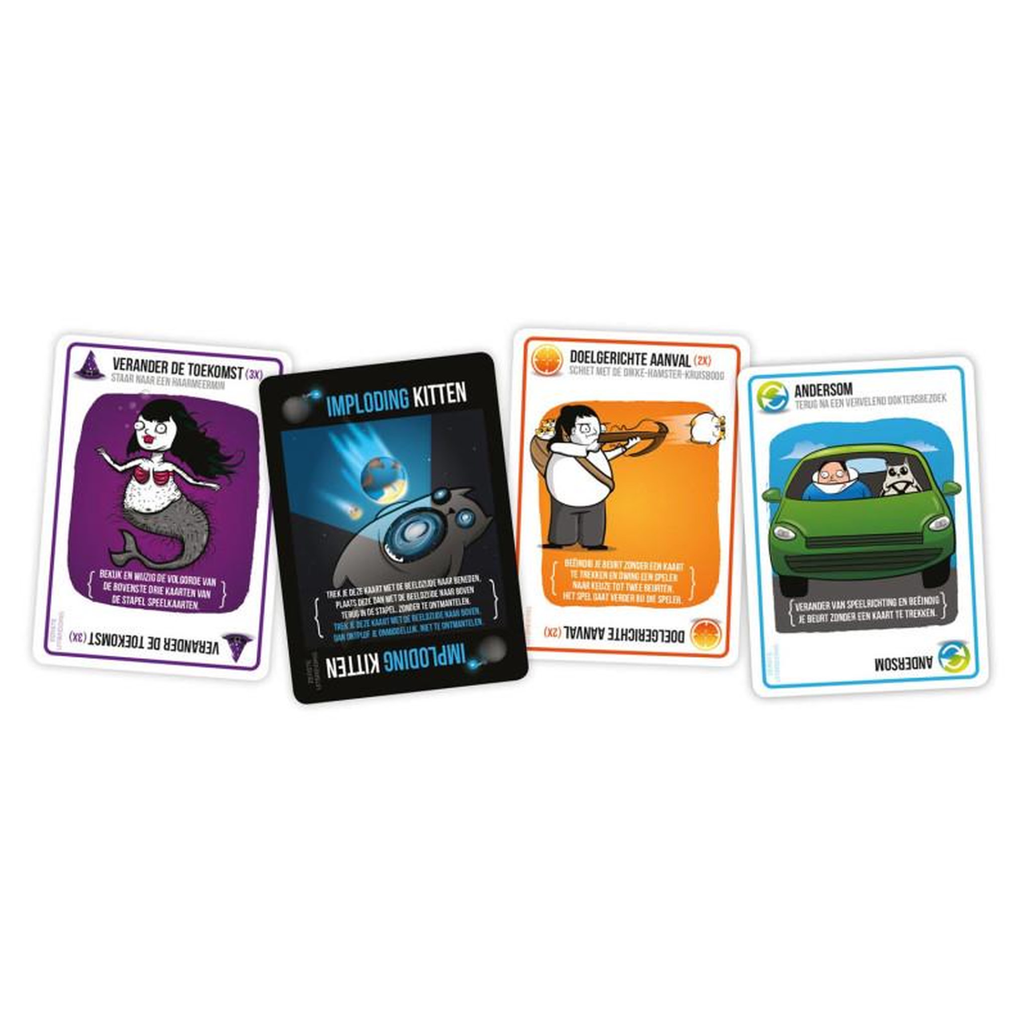 Voir la diapositive 4 : Asmodee Asmodee - Imploding Kittens Card Game EKG-1EXP-NL