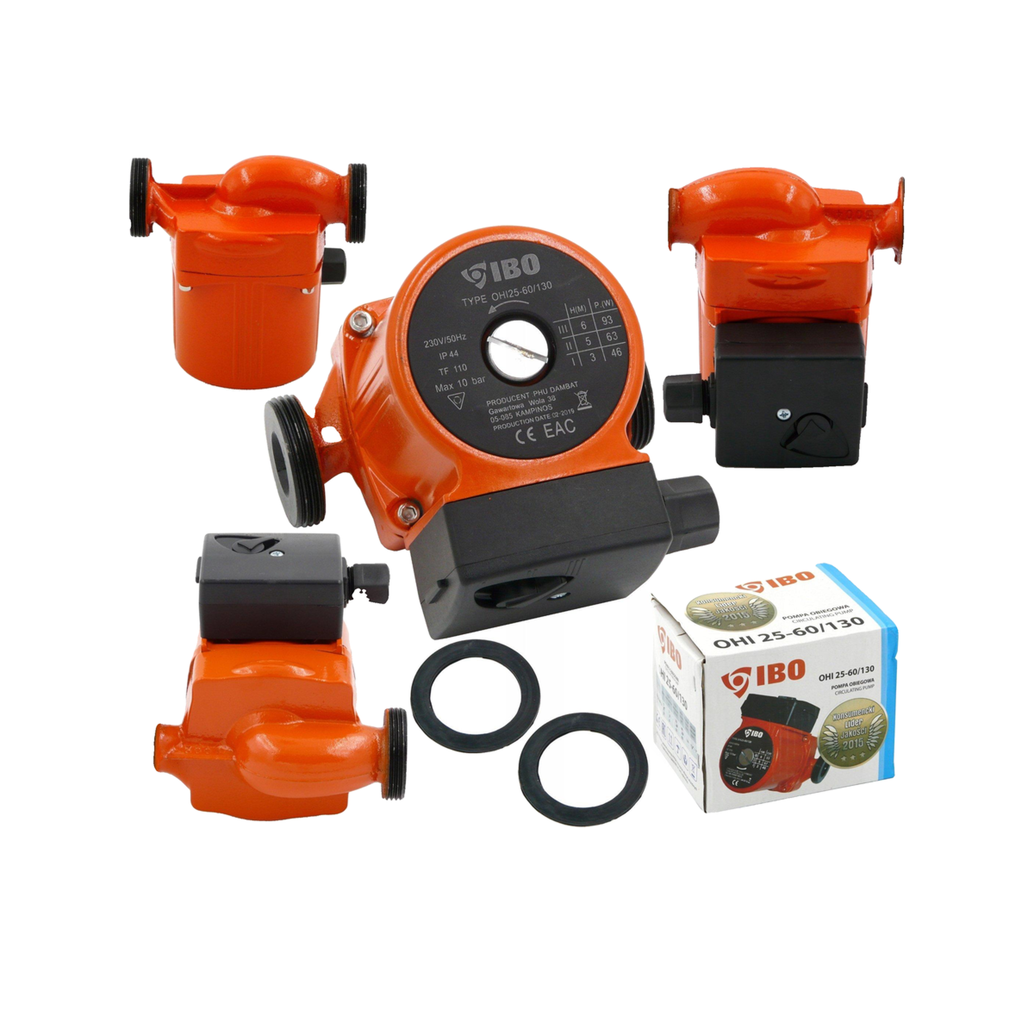 SOURCE Pompe de circulation sourcing ohi 25-60/130 matière