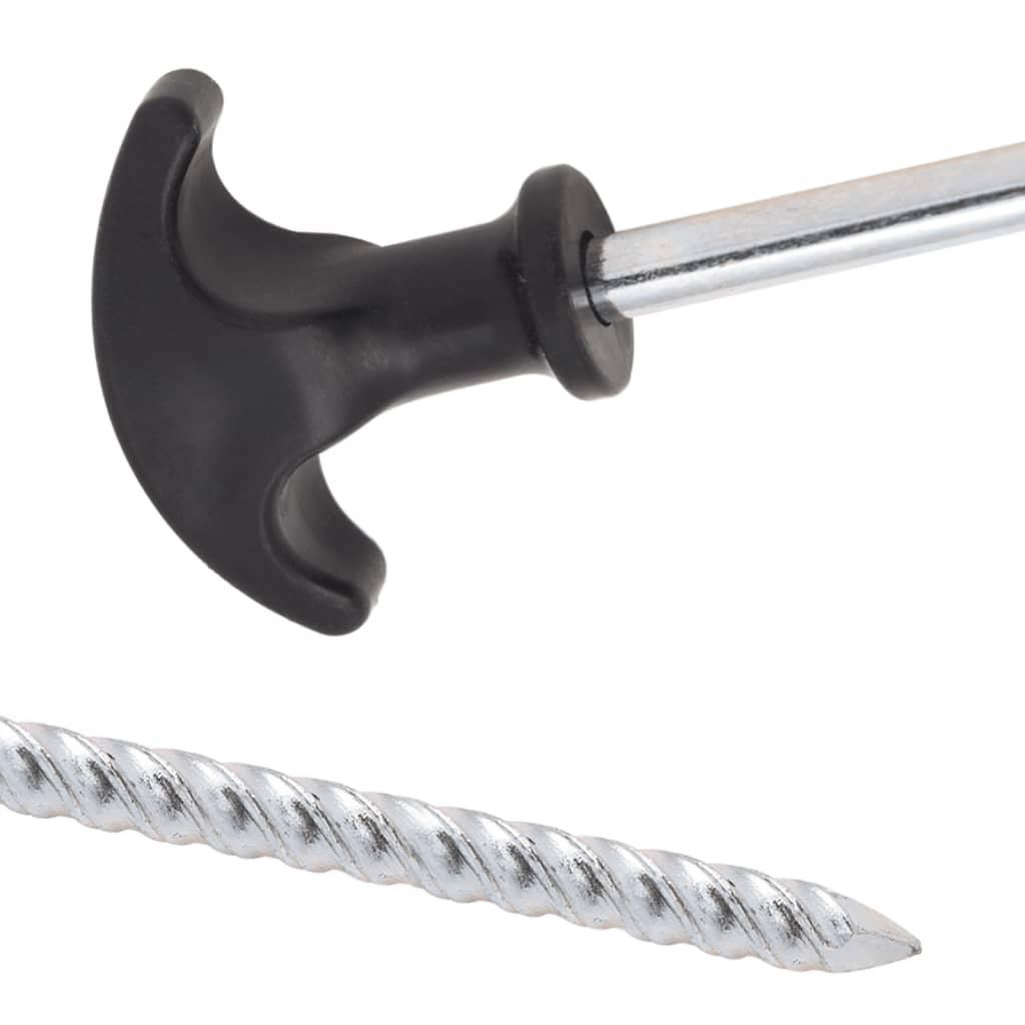 Voir la diapositive 5 : VIDAXL Piquets de tente 12 pcs 20 cm Ø7 mm acier galvanise