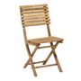 Voir la diapositive 1 : Paris Prix Chaise Pliable Design  Bambou  98cm Naturel