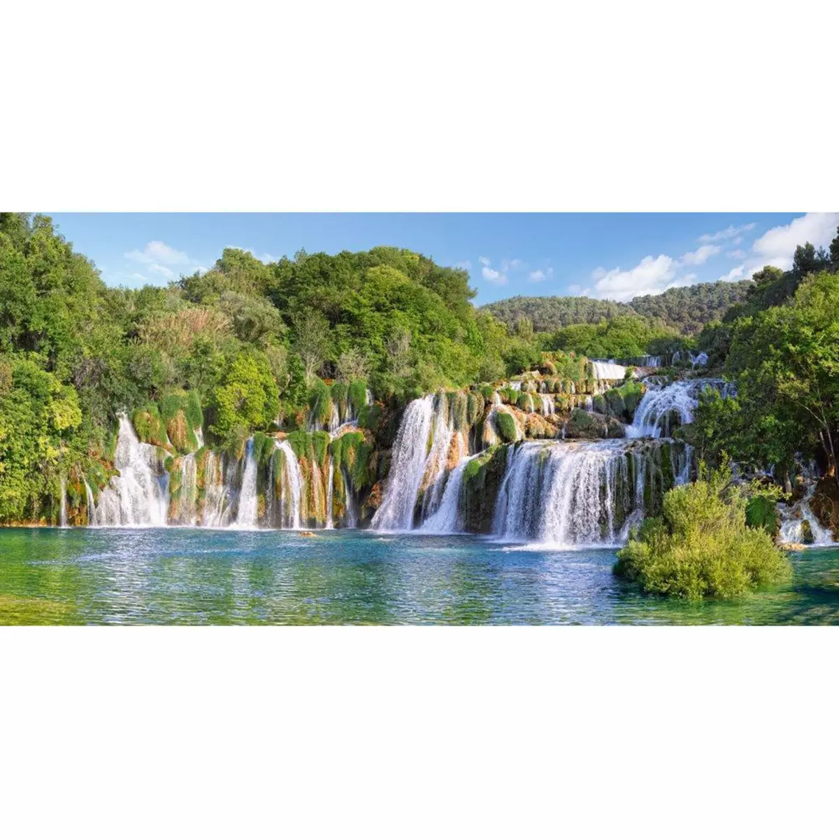 Castorland Puzzle 4000 pièces : Cascades du Parc National de Krka en Croatie