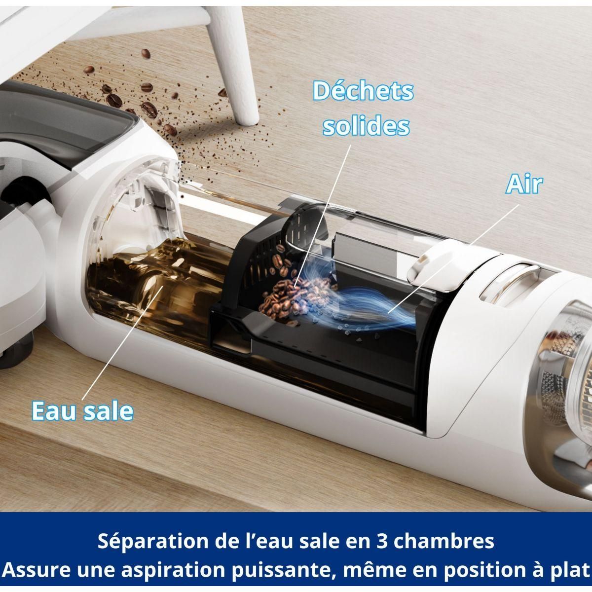 TINECO Aspirateur laveur Floor One S5 Stretch Extreme