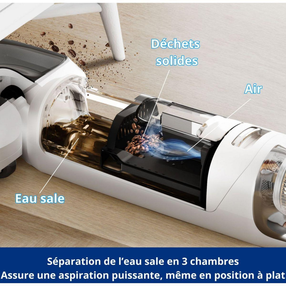 TINECO Aspirateur laveur Floor One S5 Stretch Extreme