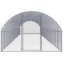 Voir la diapositive 2 : VIDAXL Poulailler d'exterieur 3x16x2 m Acier galvanise