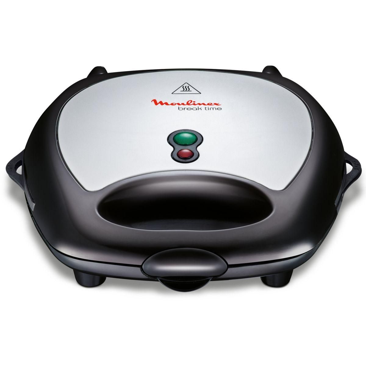 MOULINEX Gaufrier, croque monsieur breaktime +3 plaques SJ611810