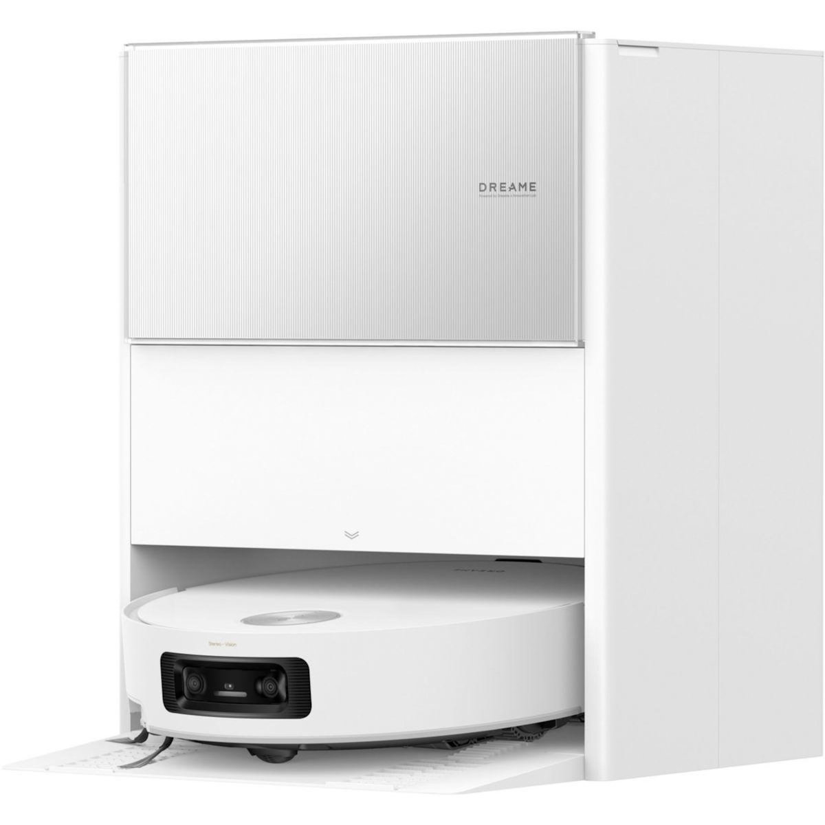 DREAME Robot Aspirateur Laveur Aqua10 Ultra Roller Complete blanc