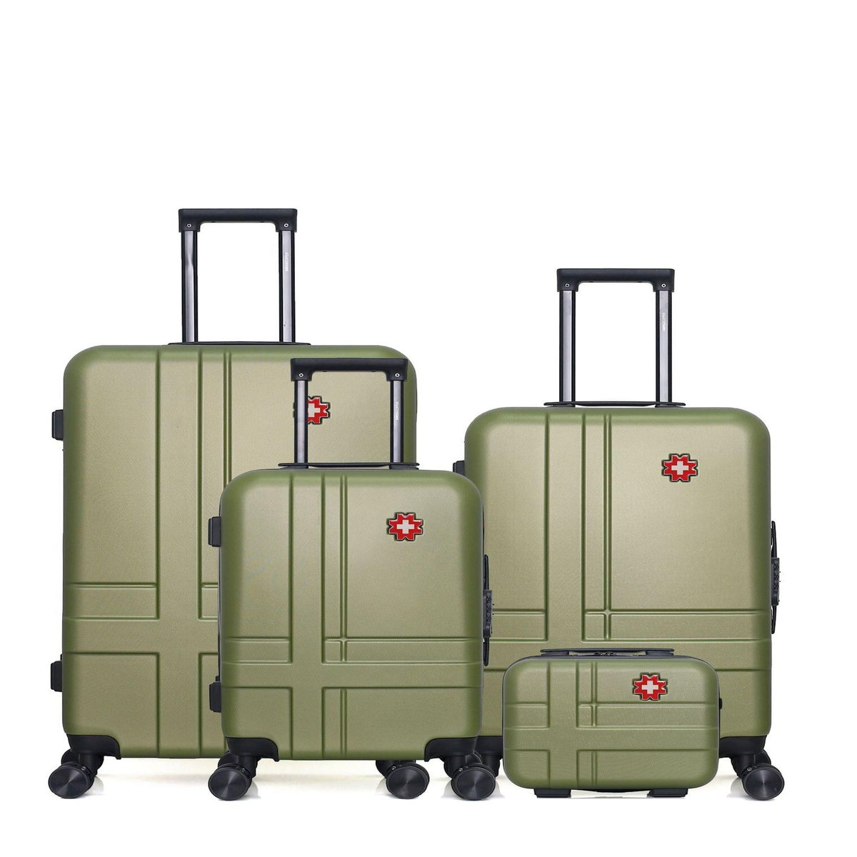 SWISS KOPPER SWISS KOPPER - LOT DE 4 - Valises grand format, weekend, cabine et vanity USTER