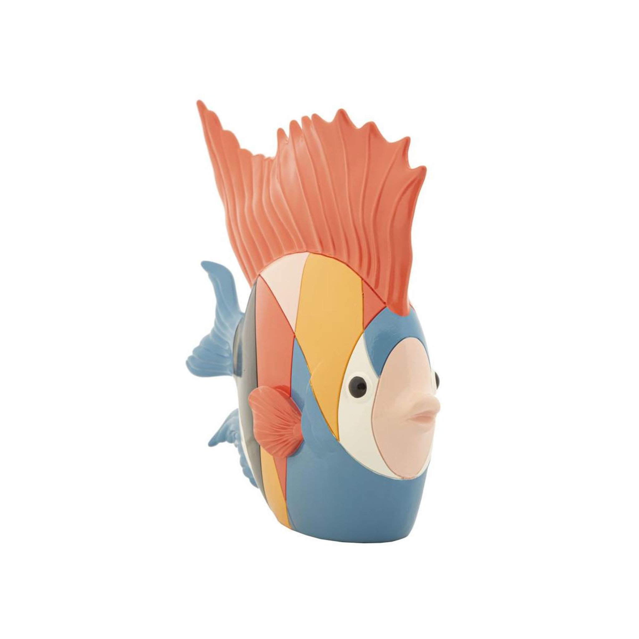 Voir la diapositive 2 : Paris Prix Statuette Déco Poisson  Rubic  28cm Multicolore