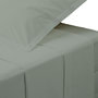 Voir la diapositive 1 : ATMOSPHERA Drap Plat 2 Personnes  Percale  240x290cm Vert Tilleul