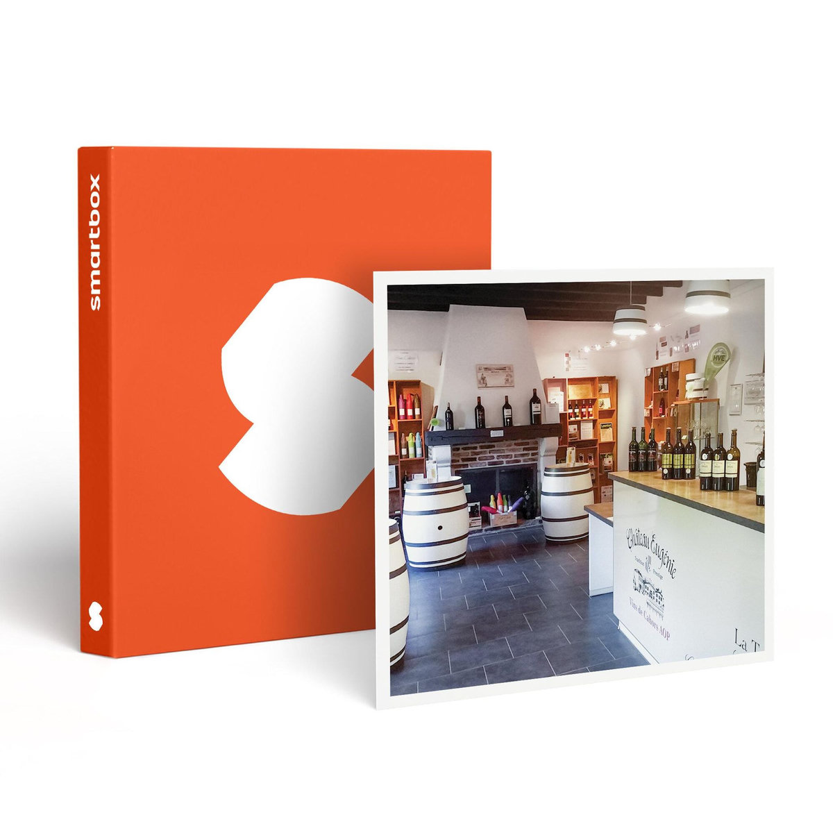 Smartbox Atelier d'initiation à l'œnologie de 2h avec 2 bouteilles de vin, carnet en liège et kit dégustation - Coffret Cadeau Gastronomie