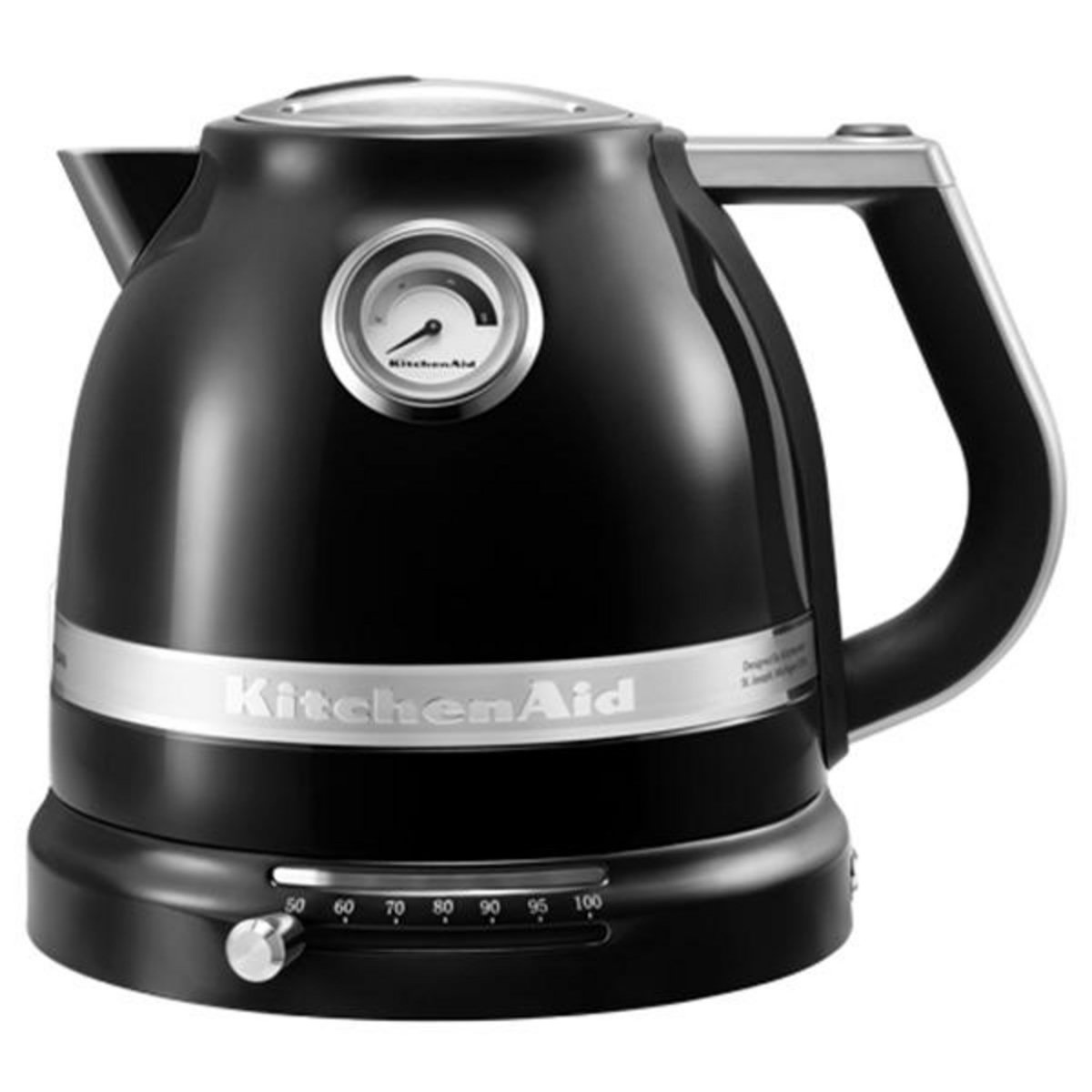 KitchenAid Bouilloire sans fil 1.5l 2400w noir onyx - 5kek1522 eob