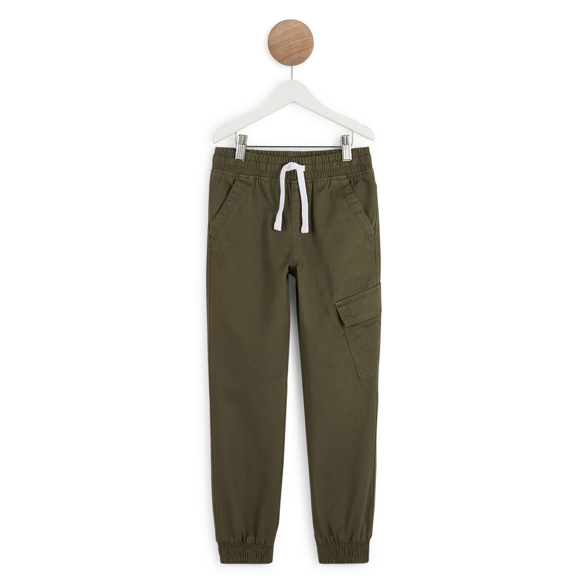 INEXTENSO Pantalon jogger vert kaki garçon