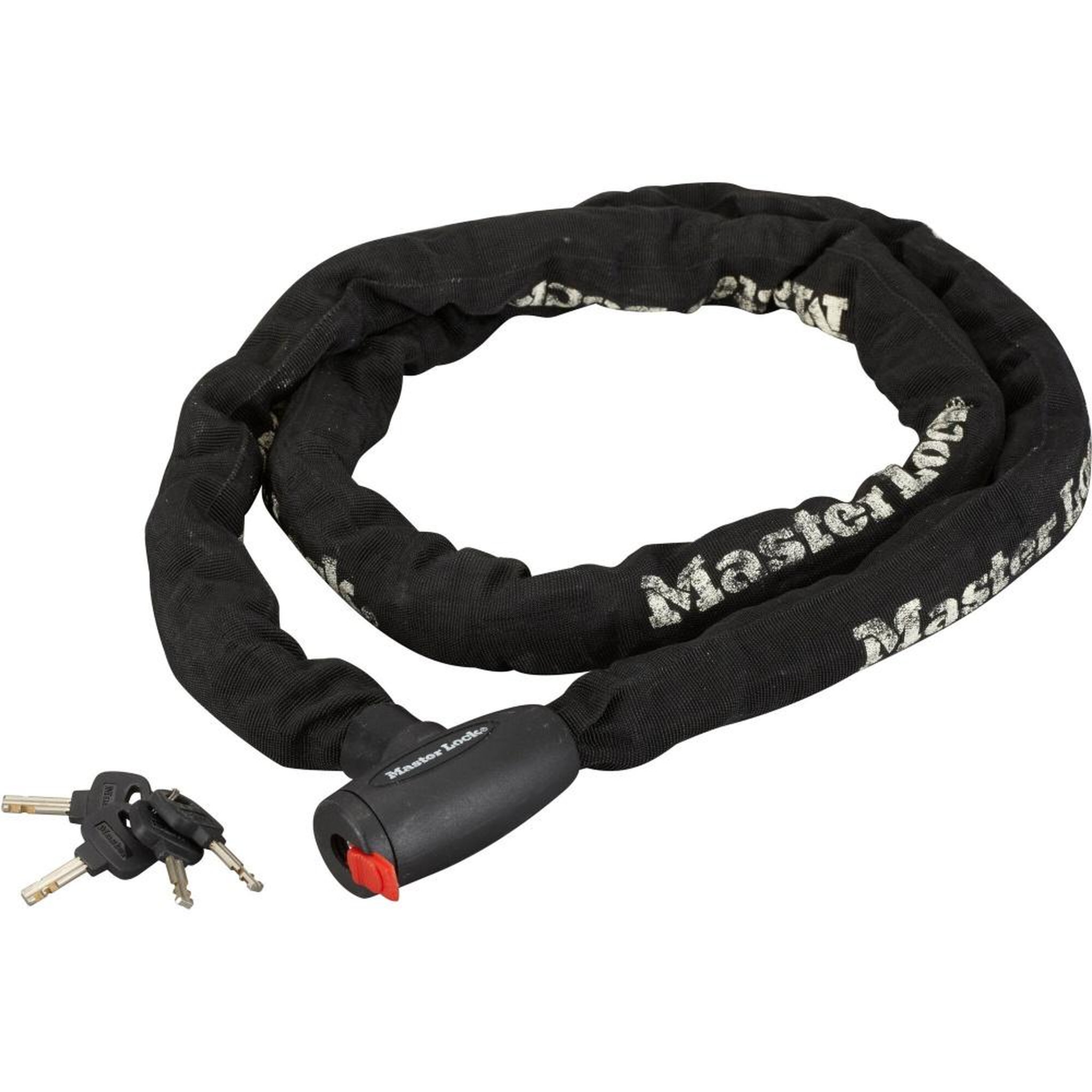 Master lock Chaîne Antivol Moto [Clé] [2 m chaîne] 8292EURDPS - Idéal pour les Motos et Scooters