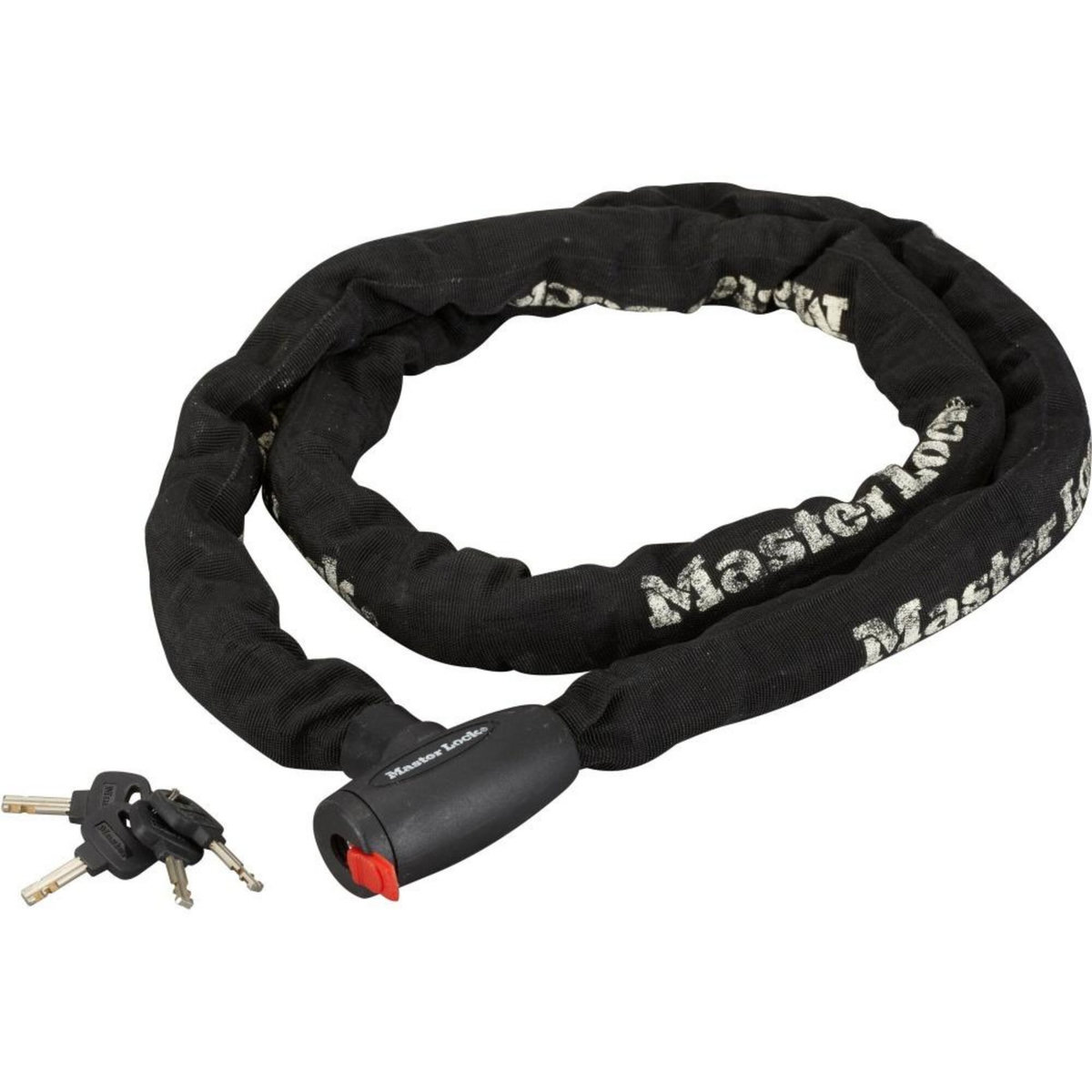 Master lock Chaîne Antivol Moto [Clé] [2 m chaîne] 8292EURDPS - Idéal pour les Motos et Scooters