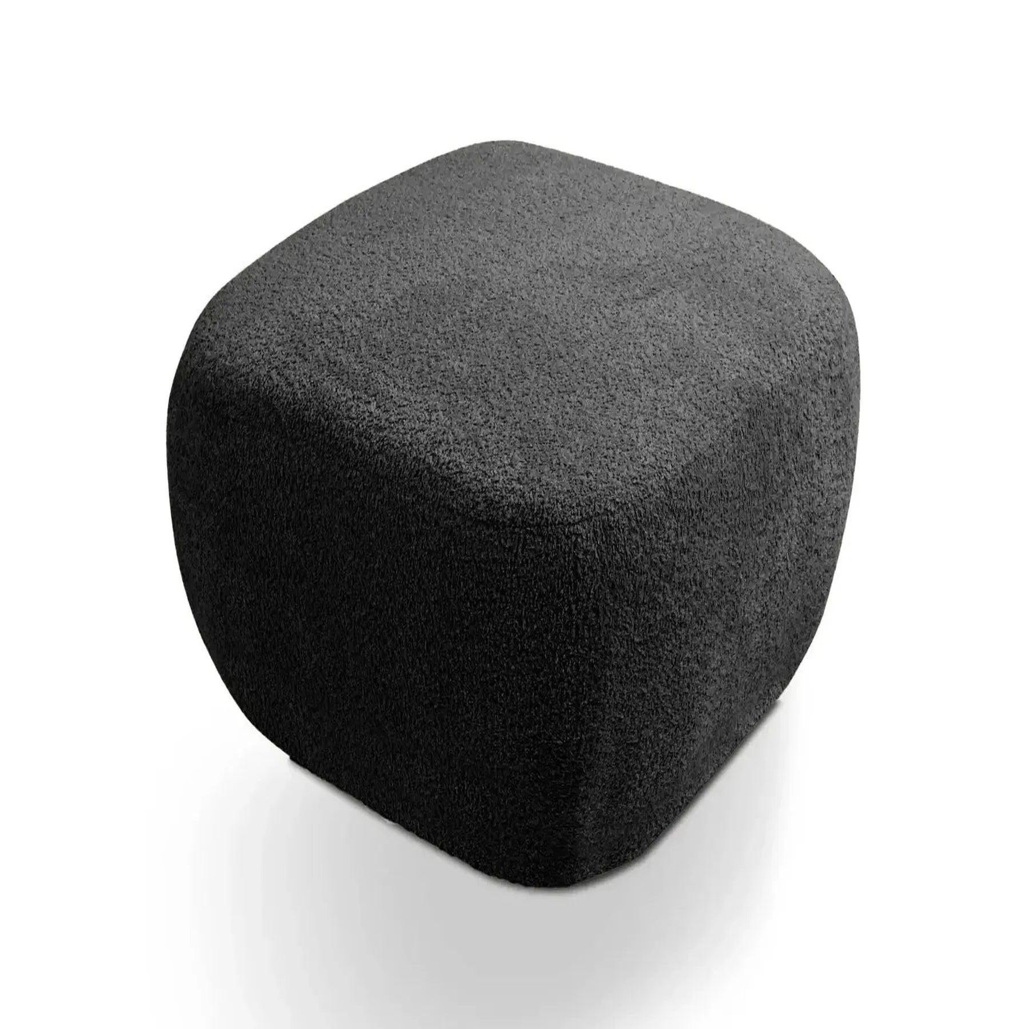 Voir la diapositive 5 : CASANOVA PARIS Santiago - pouf tissu bouclette