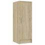 Voir la diapositive 5 : VIDAXL Armoire a chaussures Chene Sonoma 32x35x92 cm Bois d'ingenierie