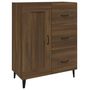 Voir la diapositive 2 : VIDAXL Buffet Chene marron 69,5x34x90 cm Bois d'ingenierie