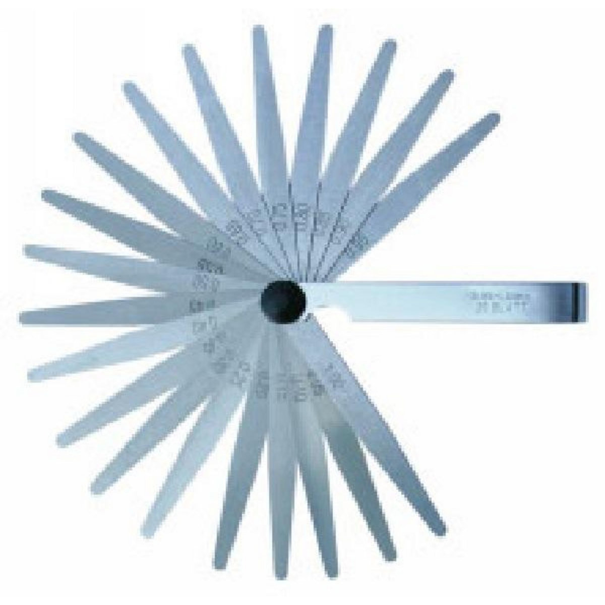 OUTIFRANCE Jauge d'épaisseur - 18 lames rondes 100 mm