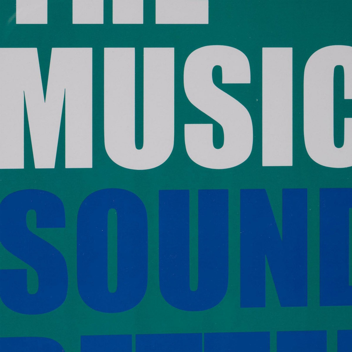 ATMOSPHERA Affiche encadrée The music sounds better with you - 50 x 70 cm - Vert cèdre