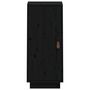 Voir la diapositive 3 : VIDAXL Buffet Noir 34x40x75 cm Bois massif de pin