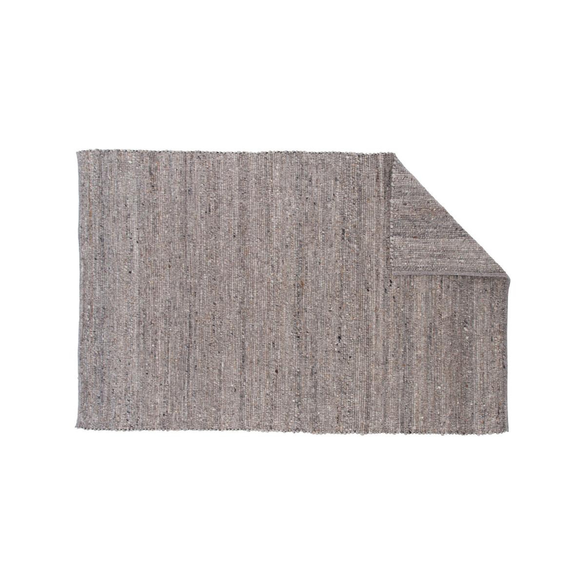 Voir la diapositive 2 : Paris Prix Tapis déco en laine  loump  200x300cm gris & beige