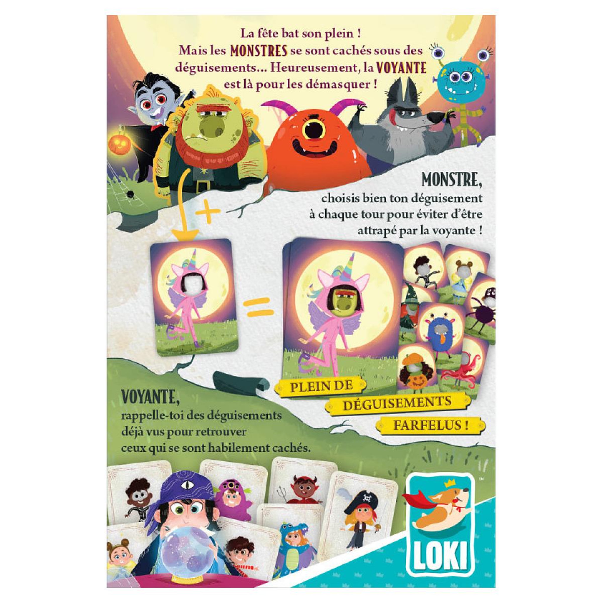 Voir la diapositive 2 : Iello Boo Party - jeu de memoire et de bluff