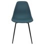 Voir la diapositive 4 : The Home Deco Factory Chaise GUSTAV bleu