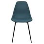 Voir la diapositive 4 : The Home Deco Factory Chaise GUSTAV bleu