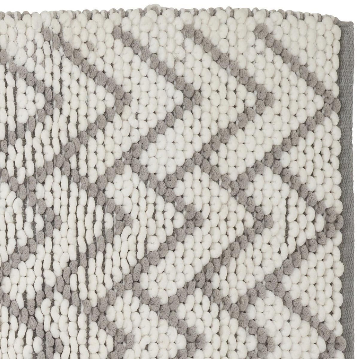 GUY LEVASSEUR Tapis de bain déco en polycoton