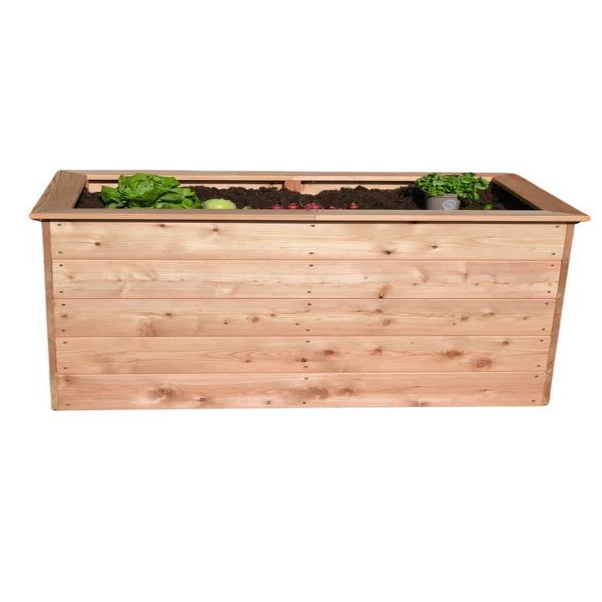 CENTRALE BRICO Jardinière surélevée 2000x1000x720 en mélèze - 2000/5