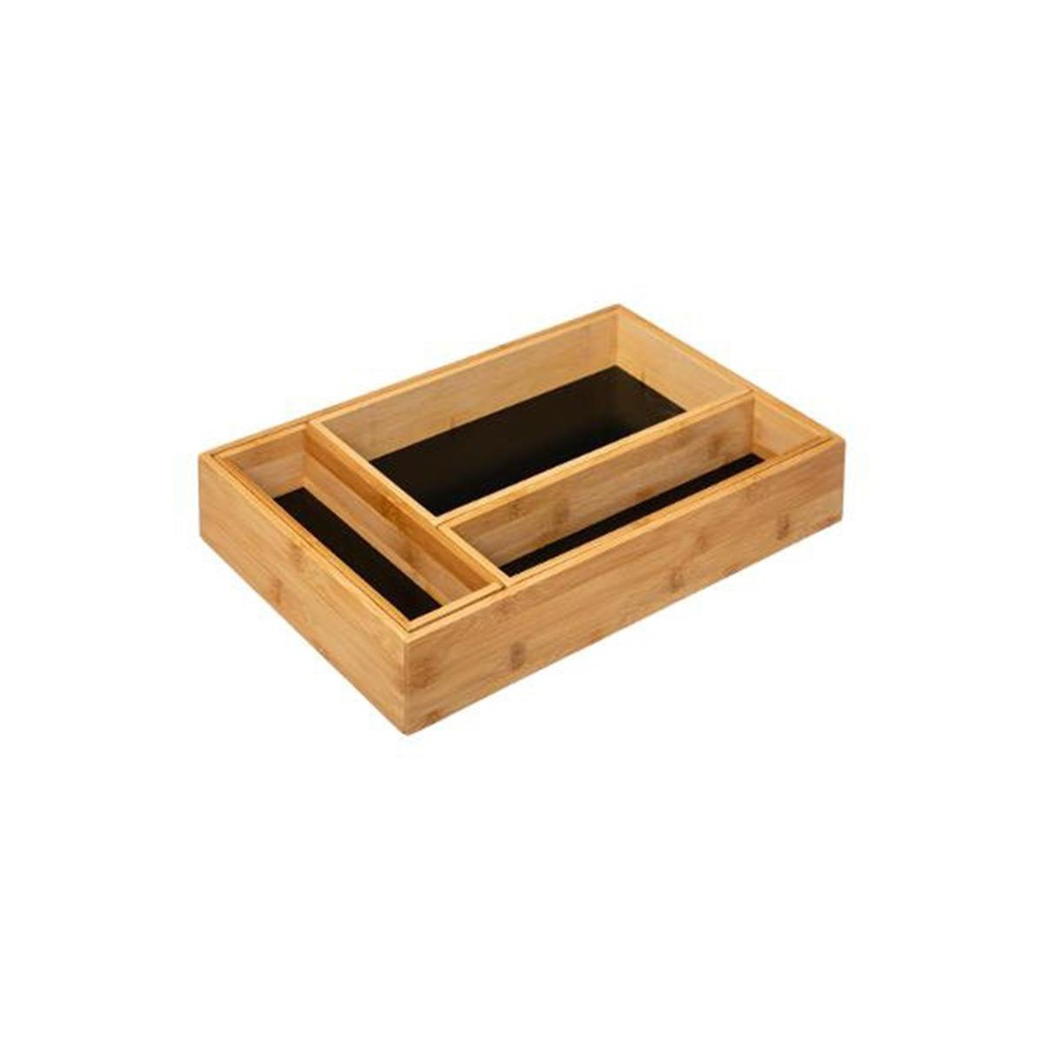 Voir la diapositive 1 : FIVE Organiseur  Blackbamboo  39cm Naturel