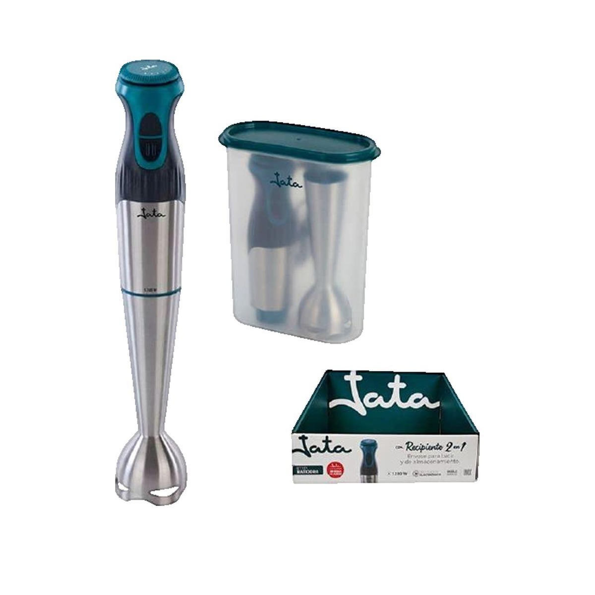 JATA Mixeur plongeant Jata BT159 inox 1200 W